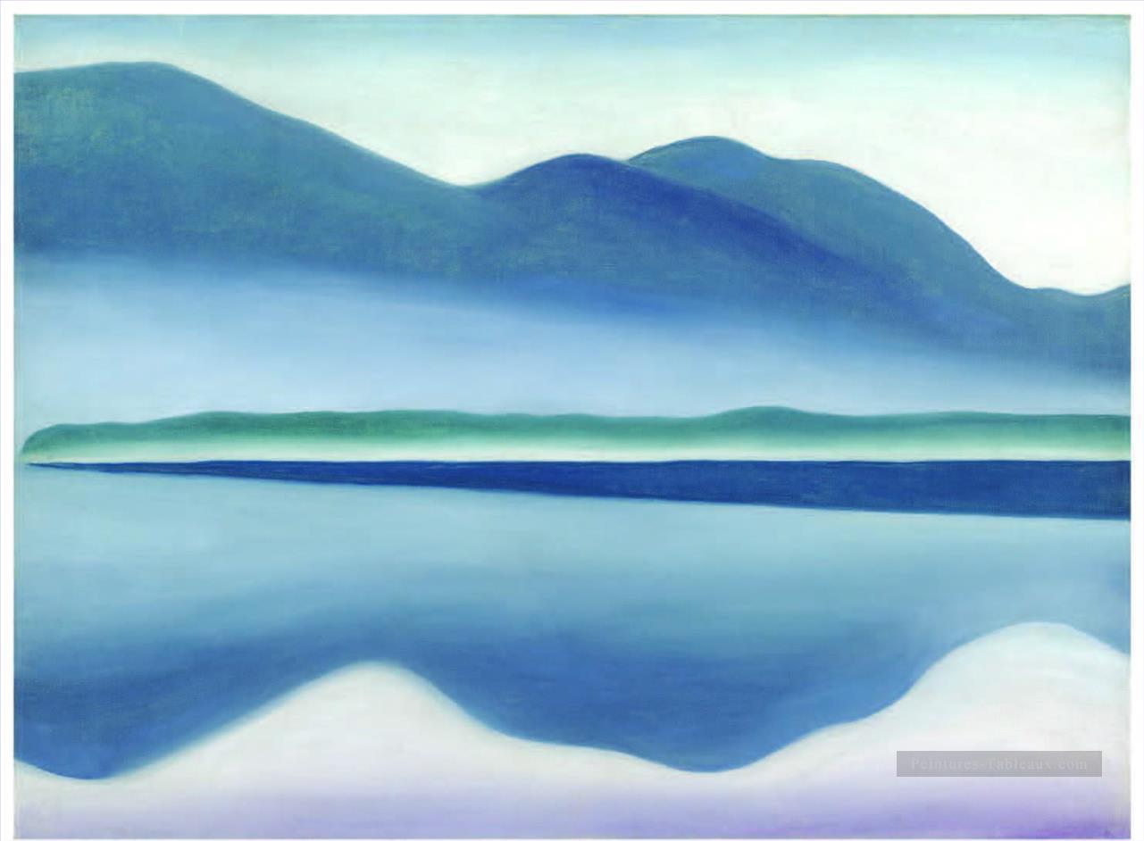 Lake George Georgia Okeeffe modernisme américain Precisionism Peintures à l'huile